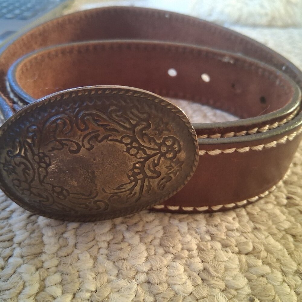 Jacob Vintage bridle leather belt L